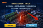 porque as memorias de computador estão caras?
